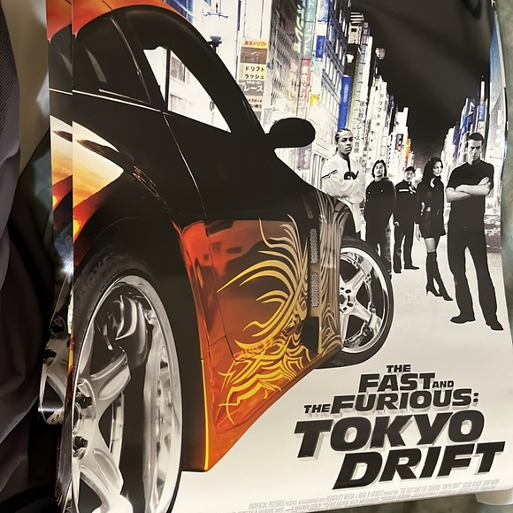 Fast & The Furious ALL 6 movie poster LOT X, 8, 7, Tokyo Drift, Hobbs Shaw, F&F - Picture 7 of 10